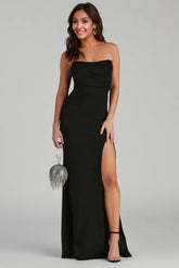 Glow Glitter Knit Ruched Mini Dress